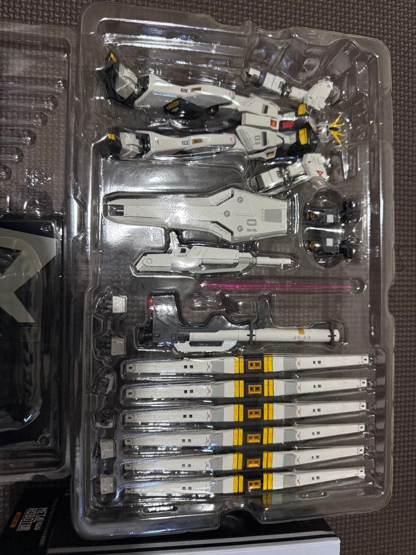 L ROBOT魂SIDE MSRX-9νガンダムダブルフィンファンネル