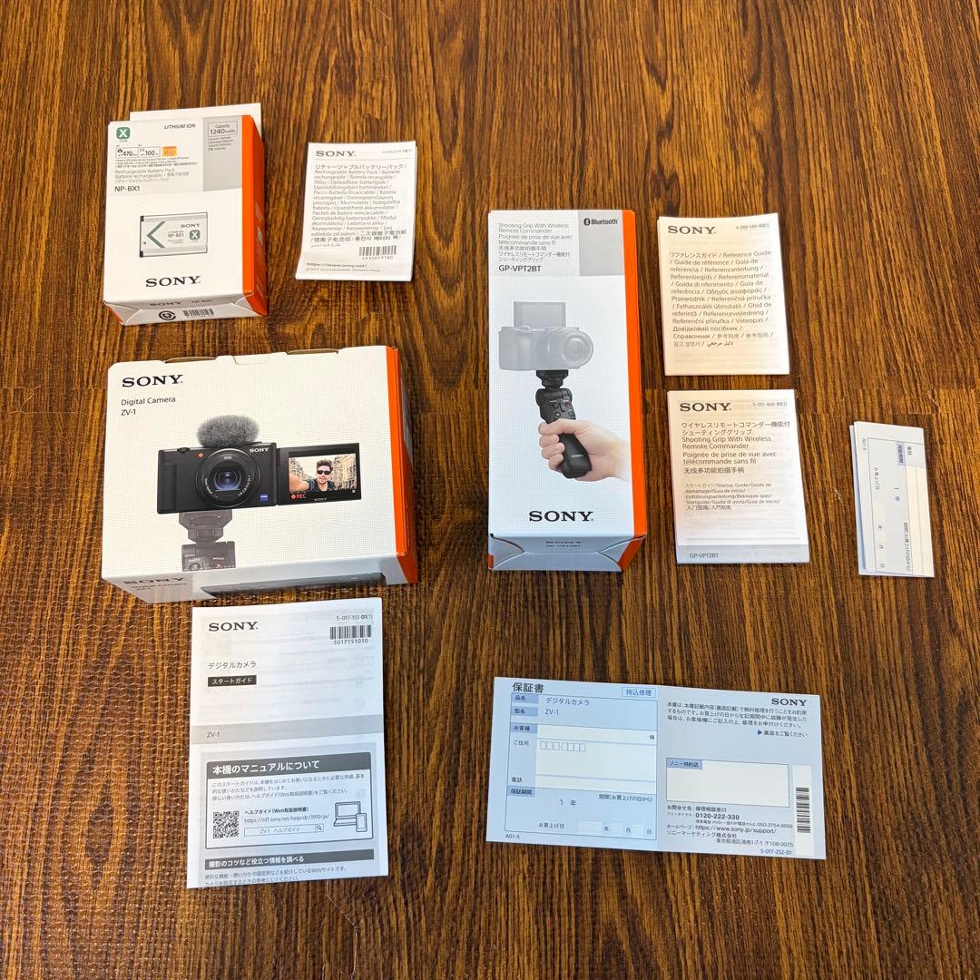 M*読様 【美品】SONY VLOGCAM ZV-1