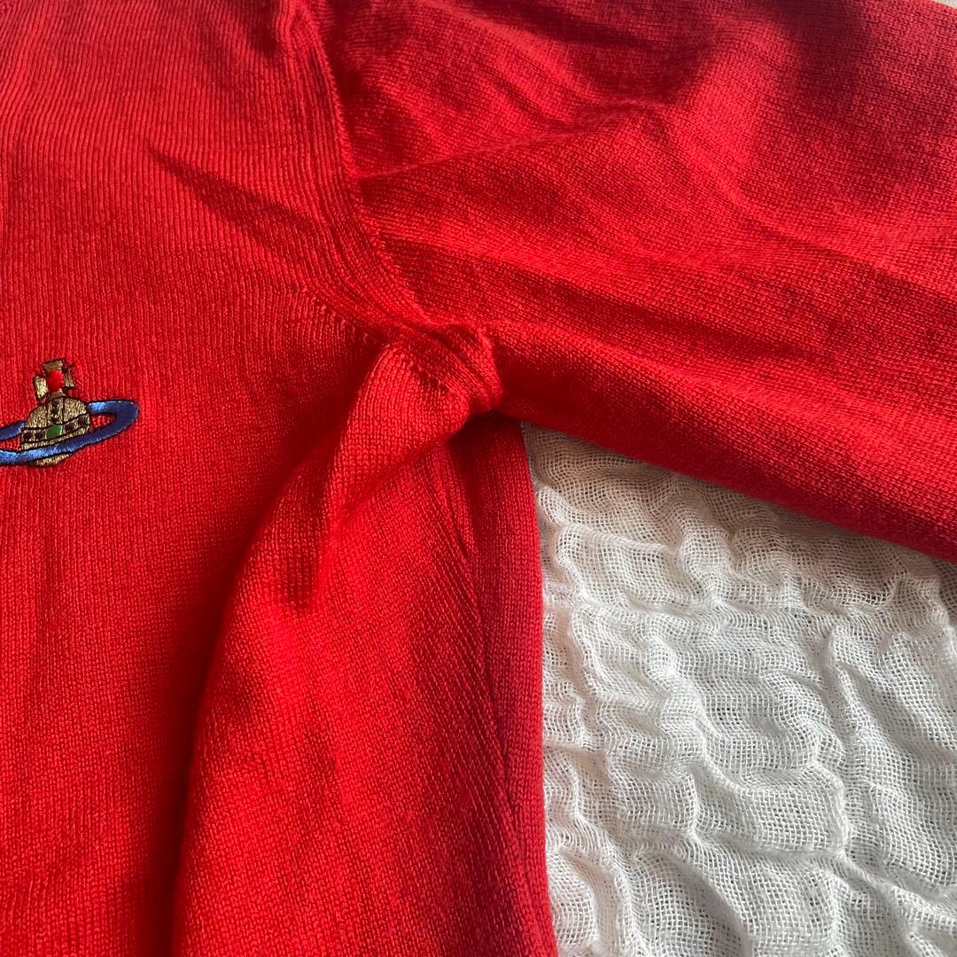 Vivienne Westwood ヴィヴィアンウエストウッド カーディガン　赤