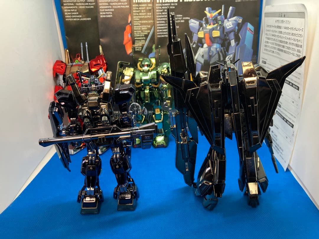 HG 1/144 Z ガンダム　メッキ　バージョン　ザク　リック　ディアス