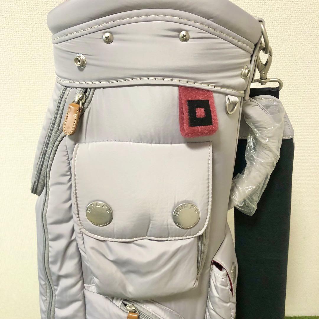 ほぼ未使用｜ONOFF オノフ　キャディバッグ ライトグレー 極美品