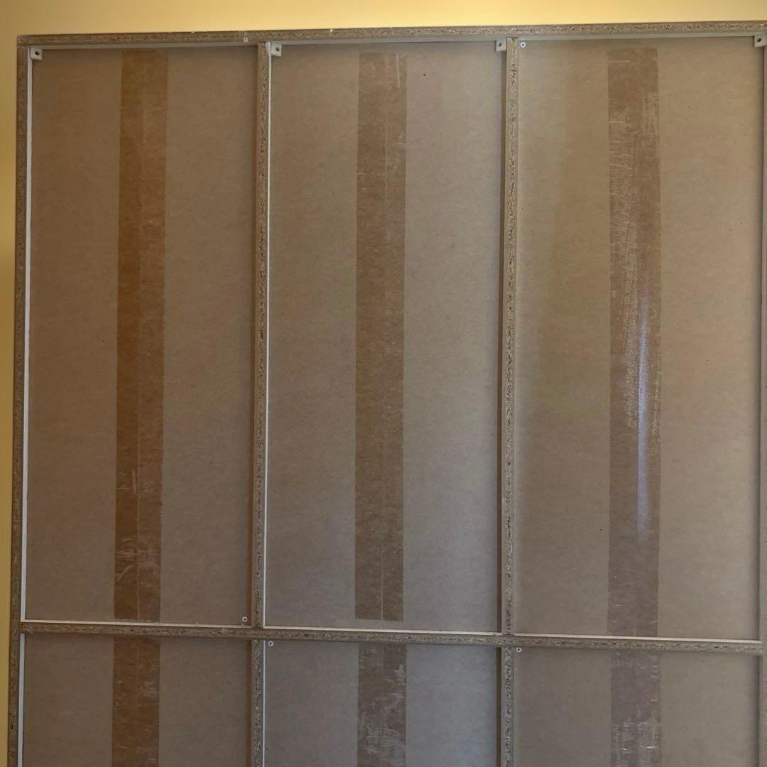 ホワイトオープンシェルフ 引き出し付き　ニトリ