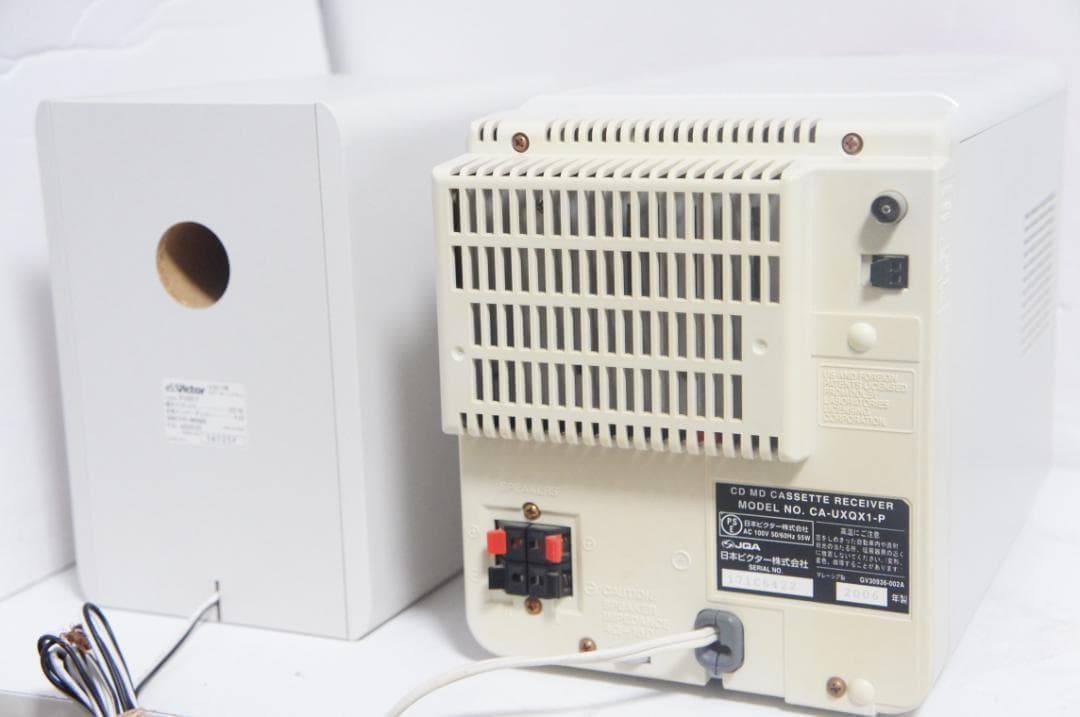 CD→MDダビングOK★ビクター コンポ UX-QX1 cd md 1025