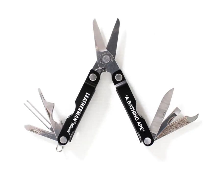 新品17ss BAPE × LEATHERMAN MICRA マルチツール