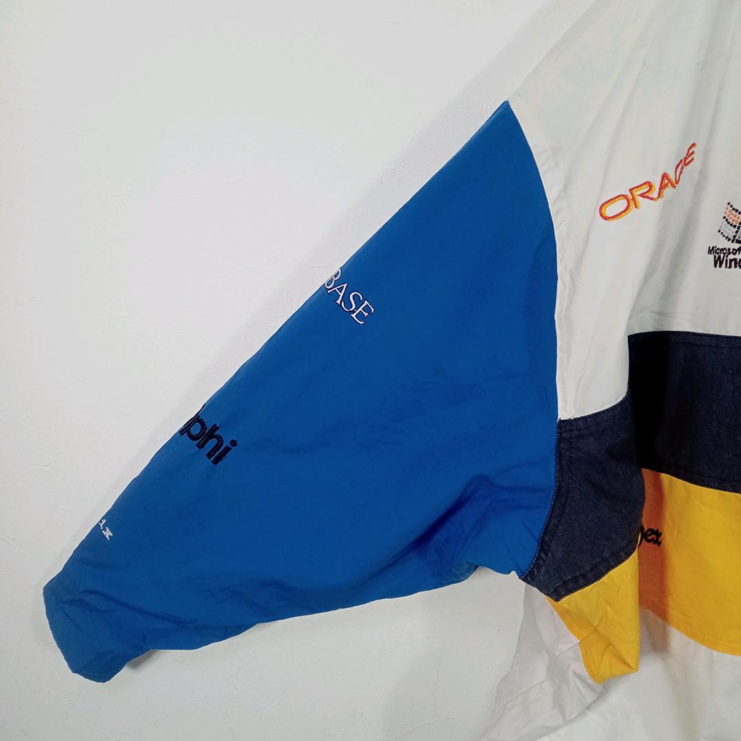 Windows ウィンドウズ　企業ロゴ ナイロンジャケット　マイクロソフト