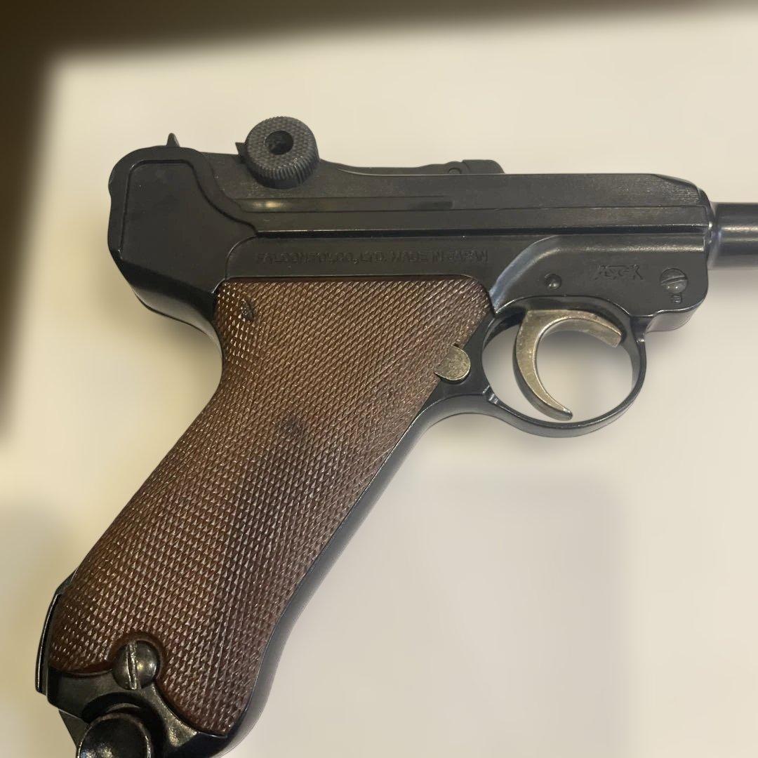 古いガスガン ルガー08p