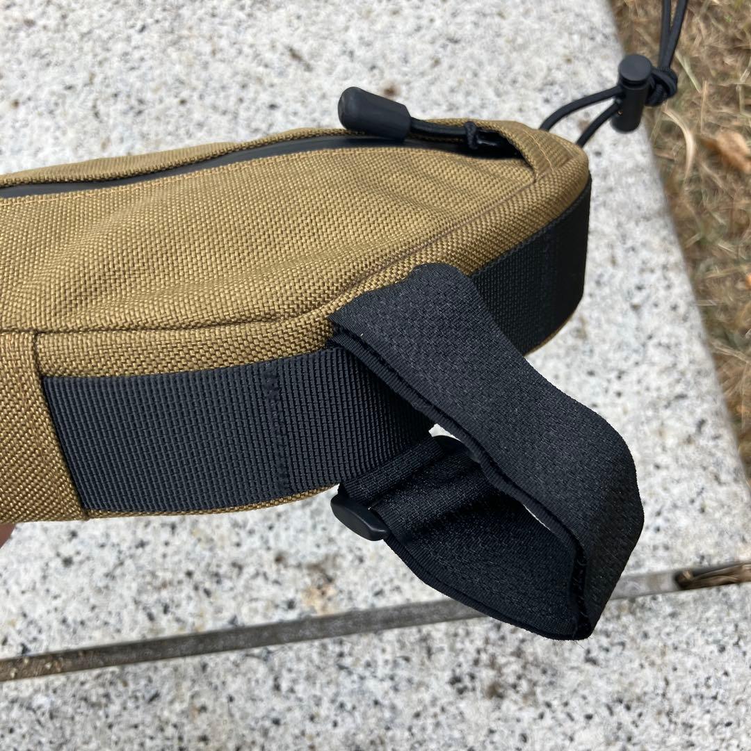 ハンドメイドフレームバッグ　コーデュラ1000 コヨーテ　43.5cm