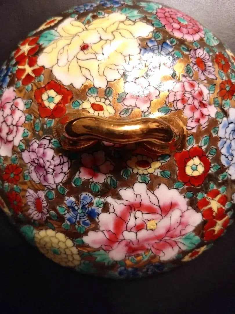 中国製　蓋付き　煮物椀？