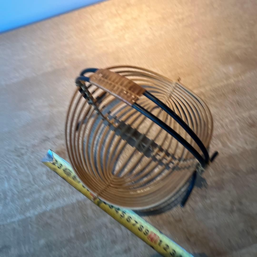 デンマーク製　ヴィンテージ　バスケット