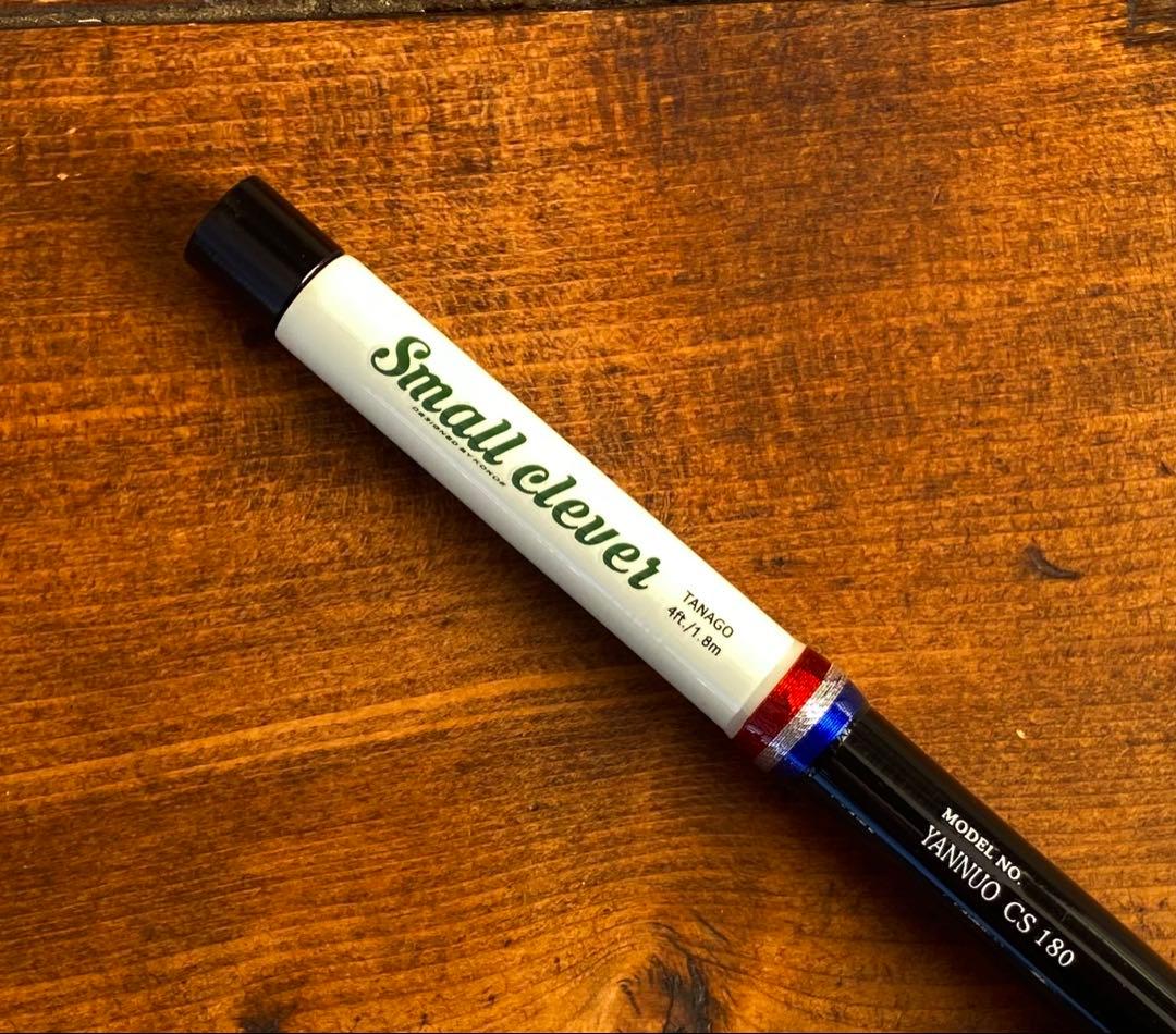 釣り竿セット　小物釣り竿　タナゴ竿　仕掛け180cm ウッドグリップ　仕掛け巻き