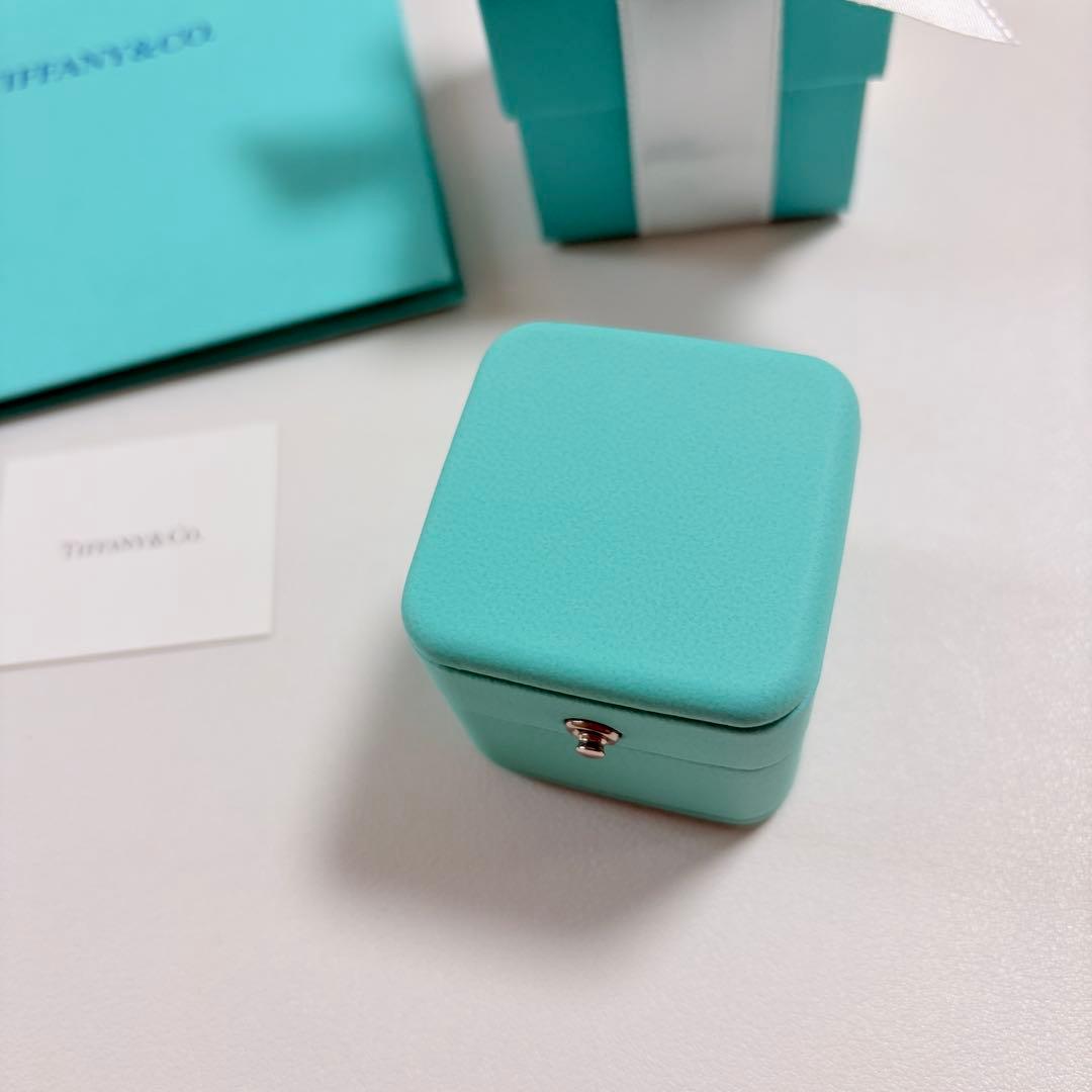 極美品　現行品　ティファニー　限定品　リングケース　空箱　T&Co. ロゴ