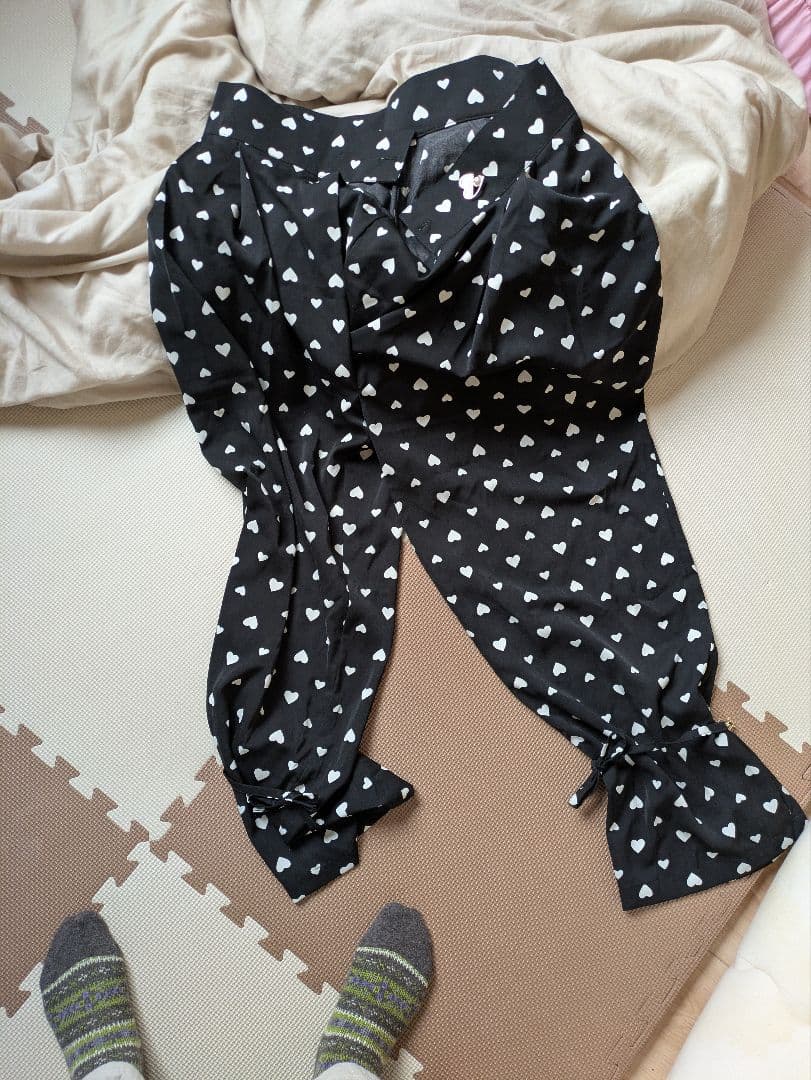 stunning dance wear ボトムス　トラウザー　水玉