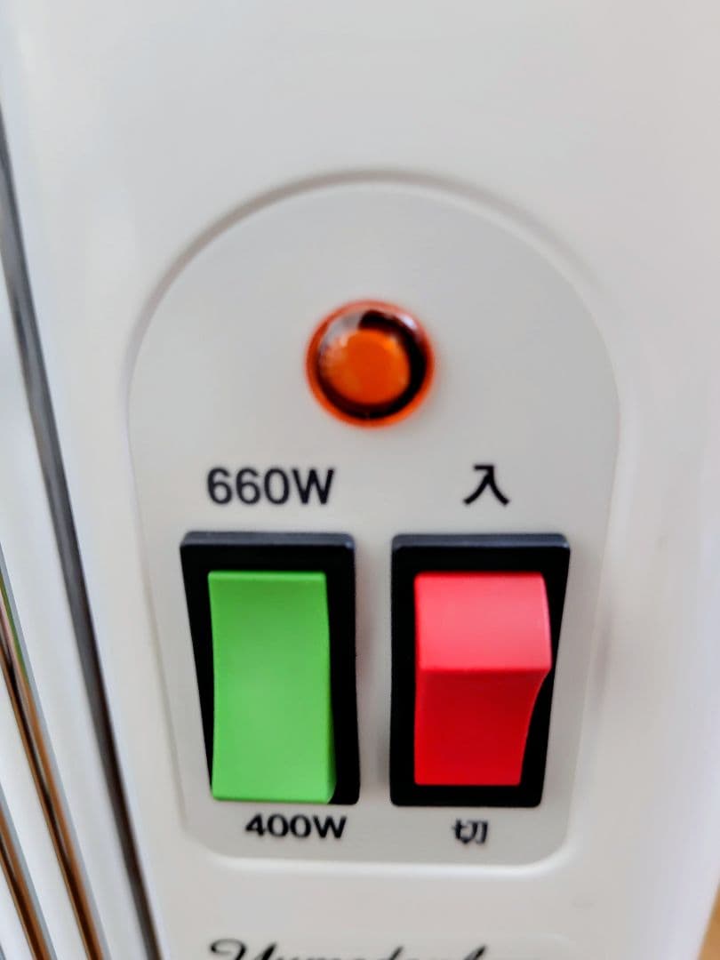 ほとんど未使用 夢暖望　660型　夢暖房　遠赤外線ヒーター　省エネ