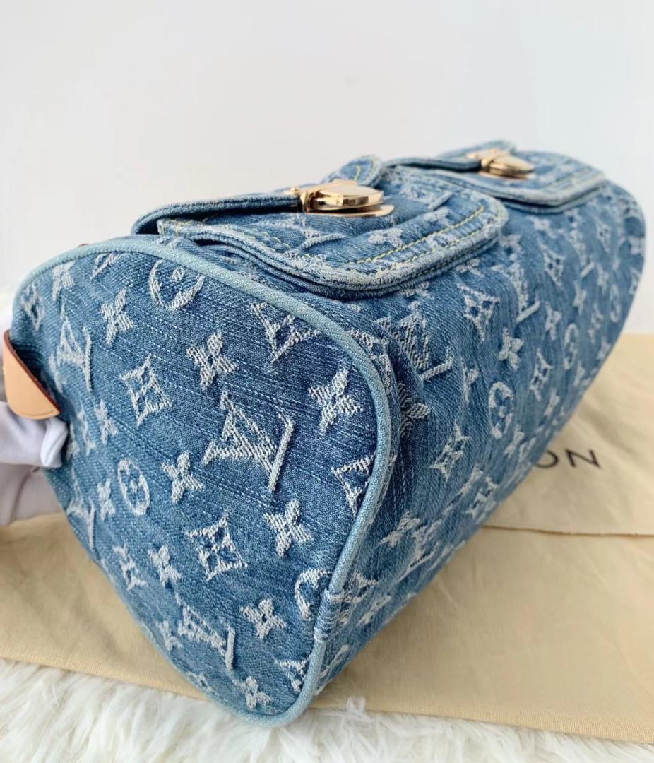 LOUIS VUITTON ルイヴィトンネオスピーディデニム