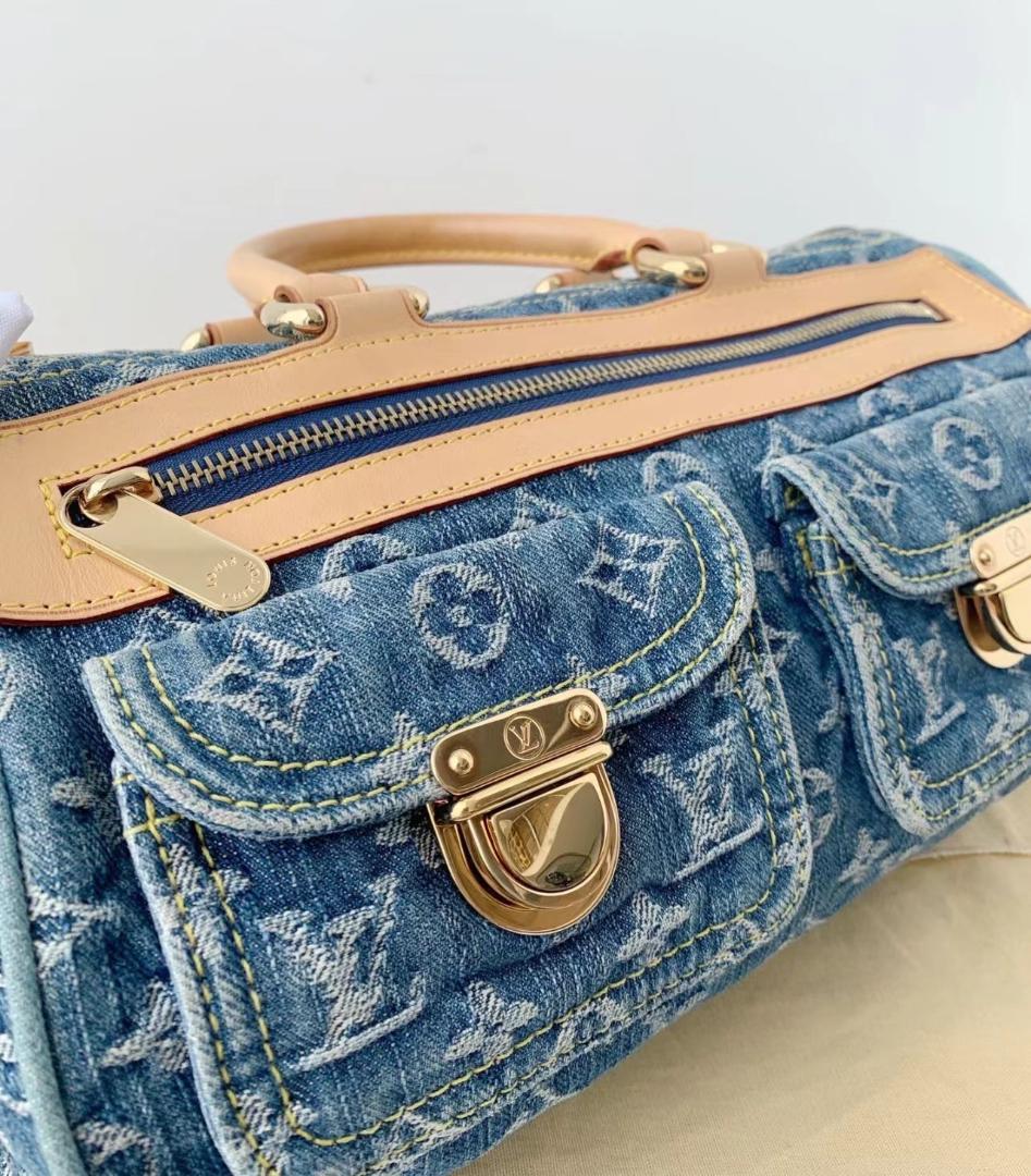 LOUIS VUITTON ルイヴィトンネオスピーディデニム