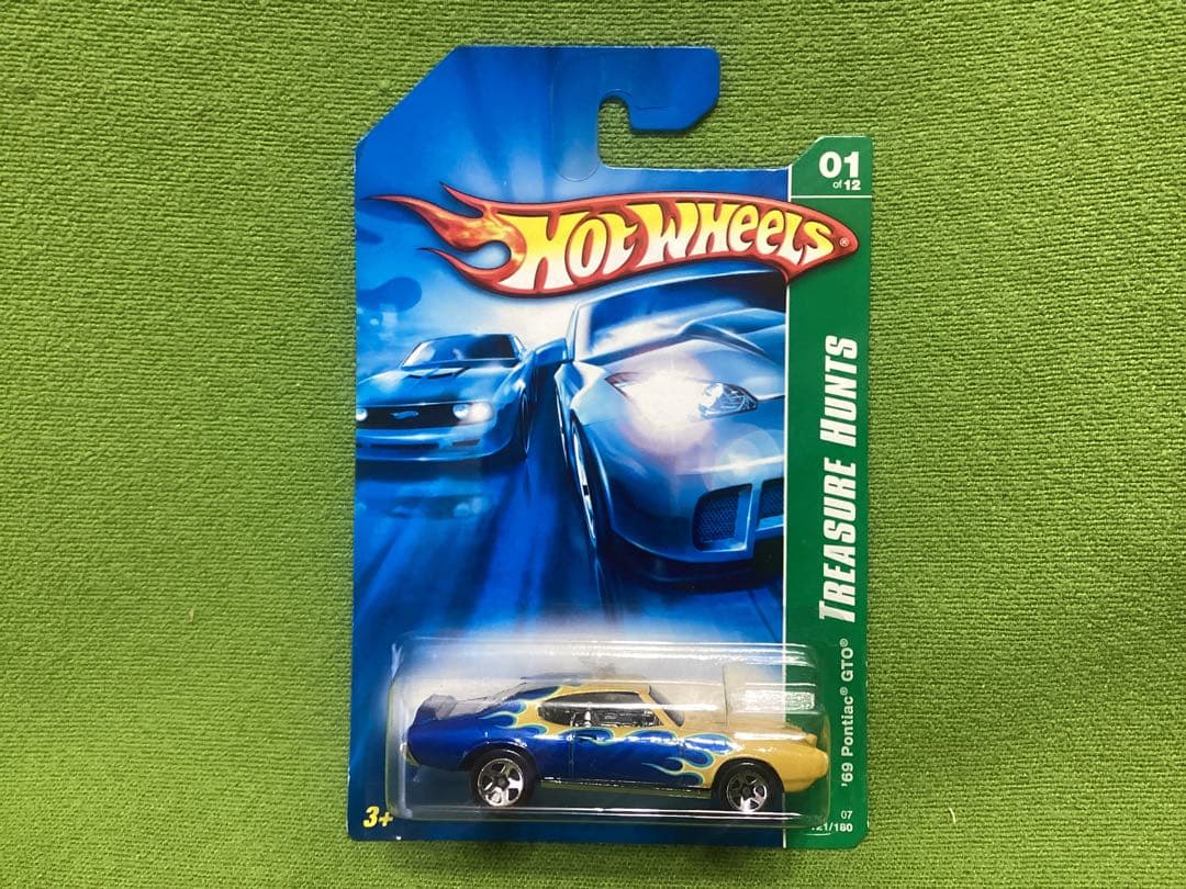 ホットウィール TREASURE HUNTS 新品 '69 ポンティアックGTO