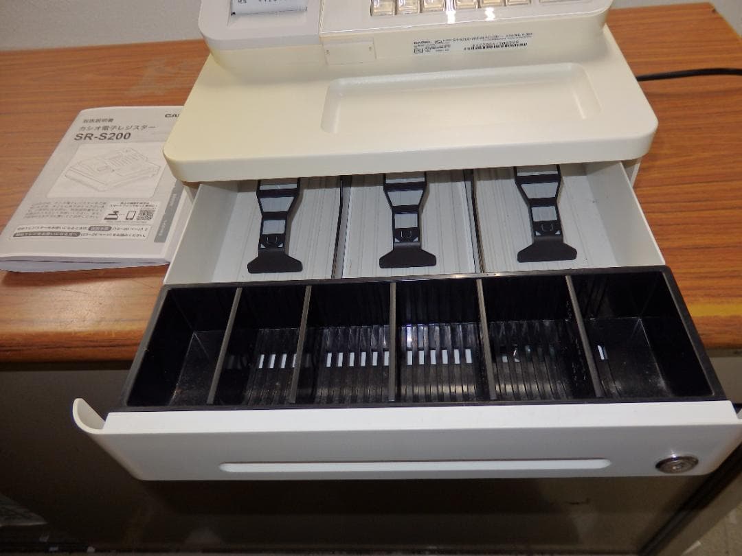 7020 カシオは年式大事 21年製 設定無料 SR-S200 レジスター