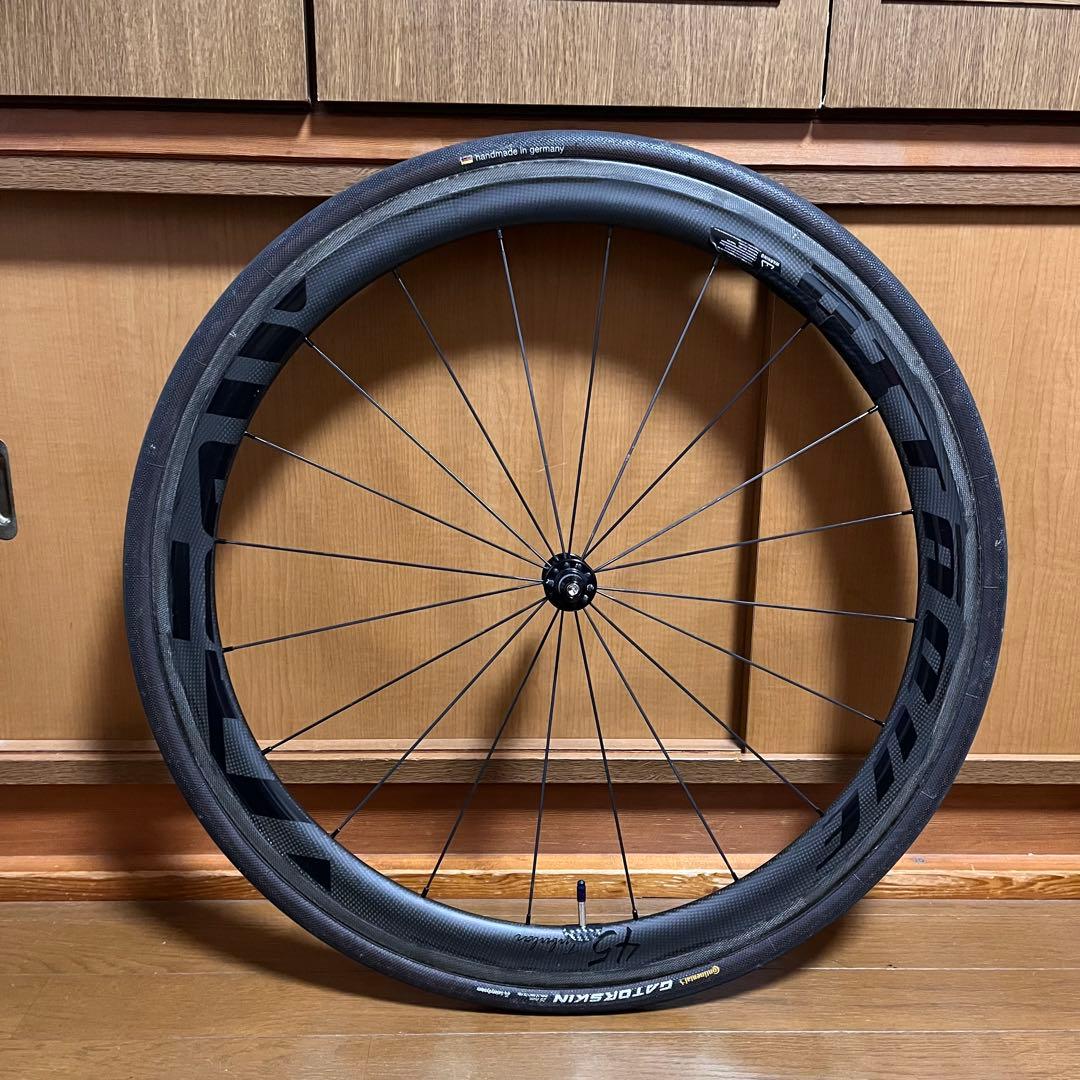 Gusto Attaque 45mm カーボンホイール チューブラー