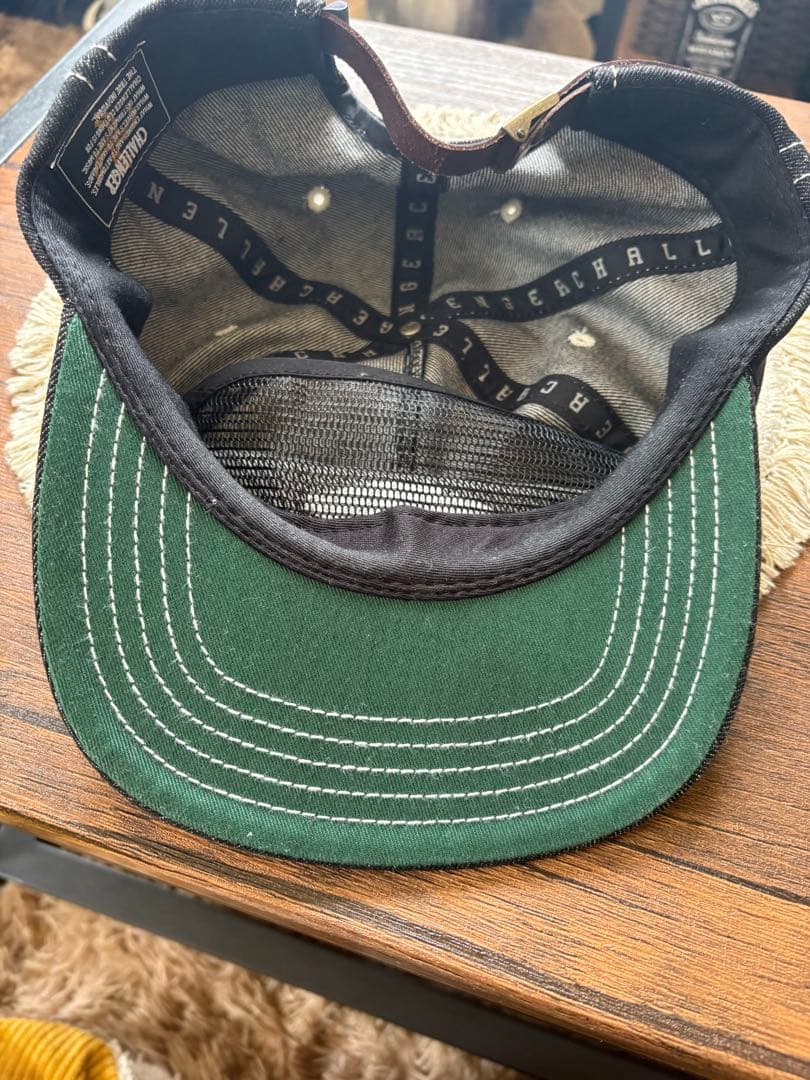 CHALLENGER デニムキャップ ブラック チャレンジャー