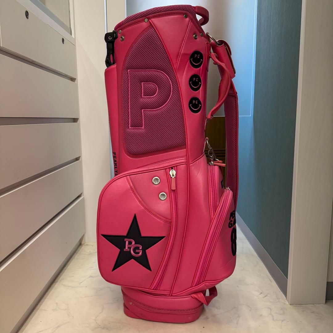 PEARLY GATES キャディバッグ ピンク
