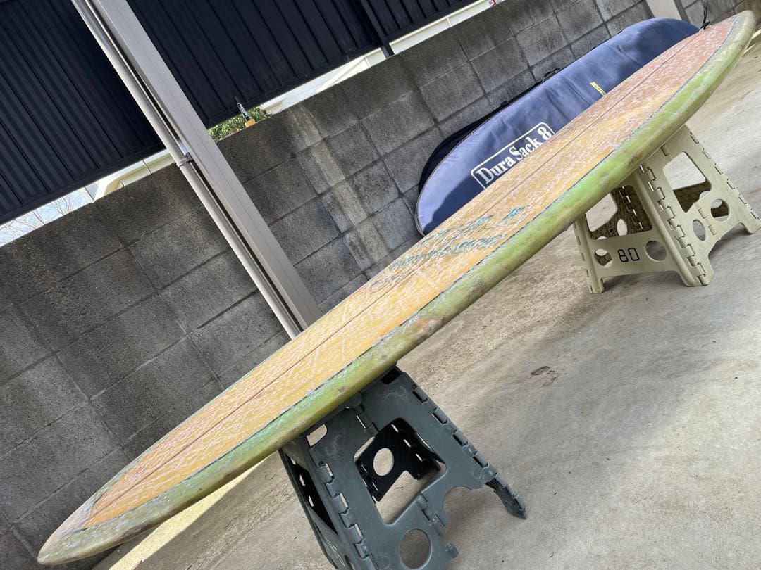 TEDサーフボード　ビンテージ　ミッドレングス　シングル　テッド　7.4f