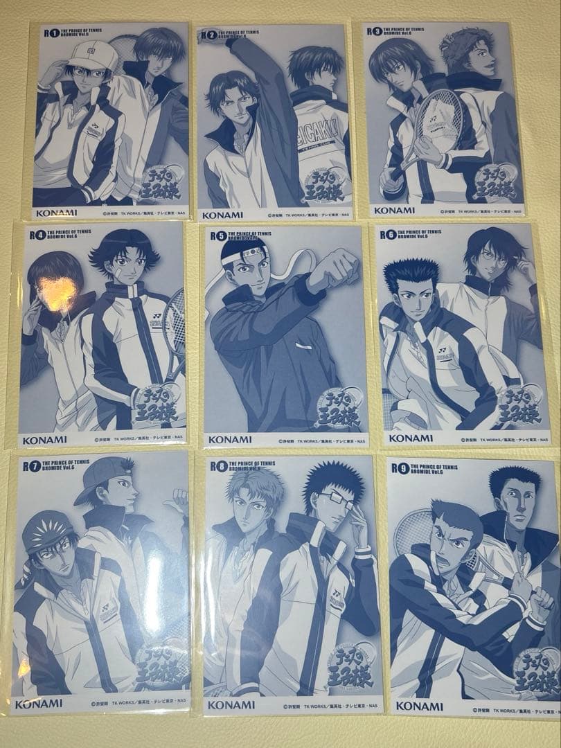 テニスの王子様 青学 氷帝 ペア ブロマイドセット