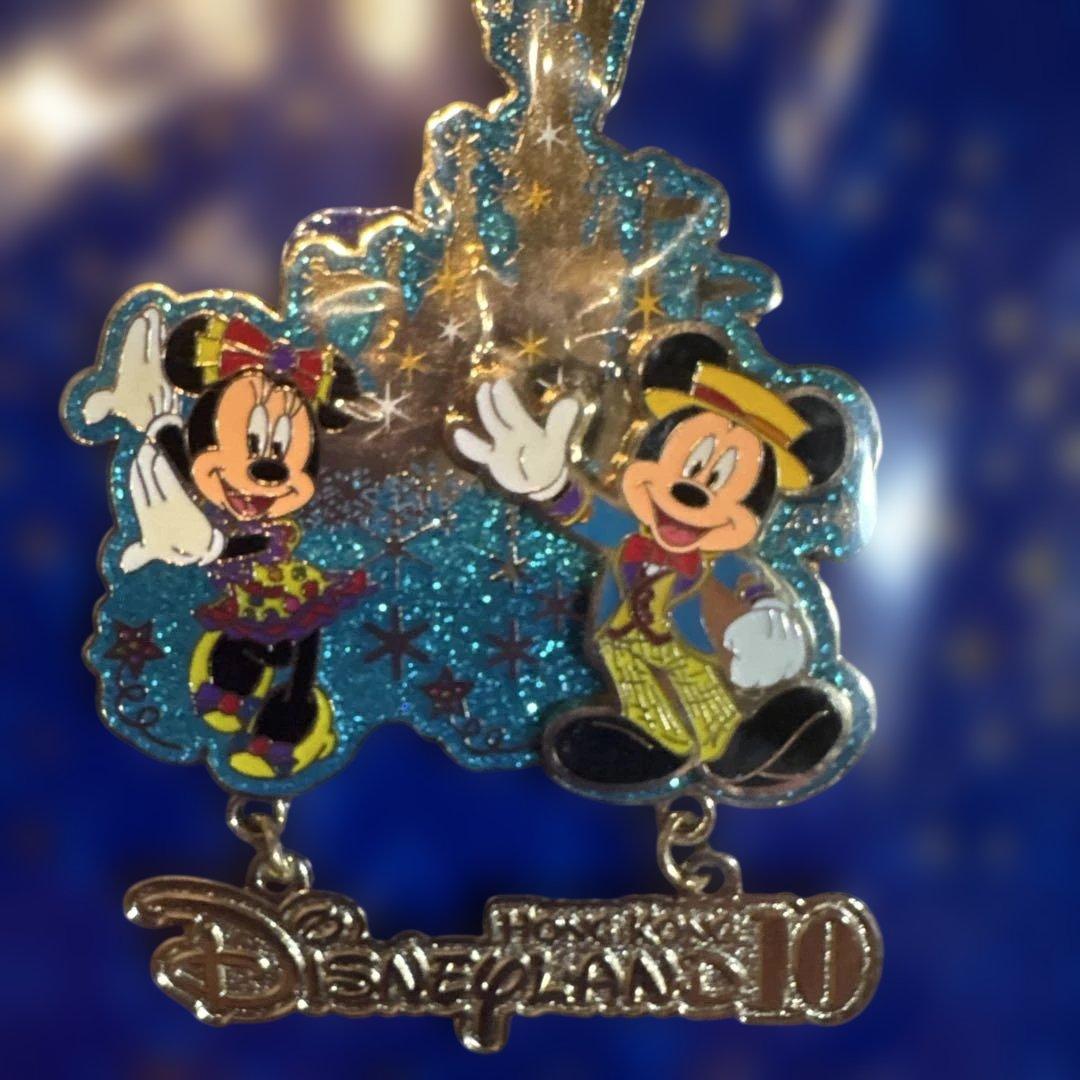 【超レア！LE500★4点コンプリート】香港ディズニー10周年記念ピンパッジ！