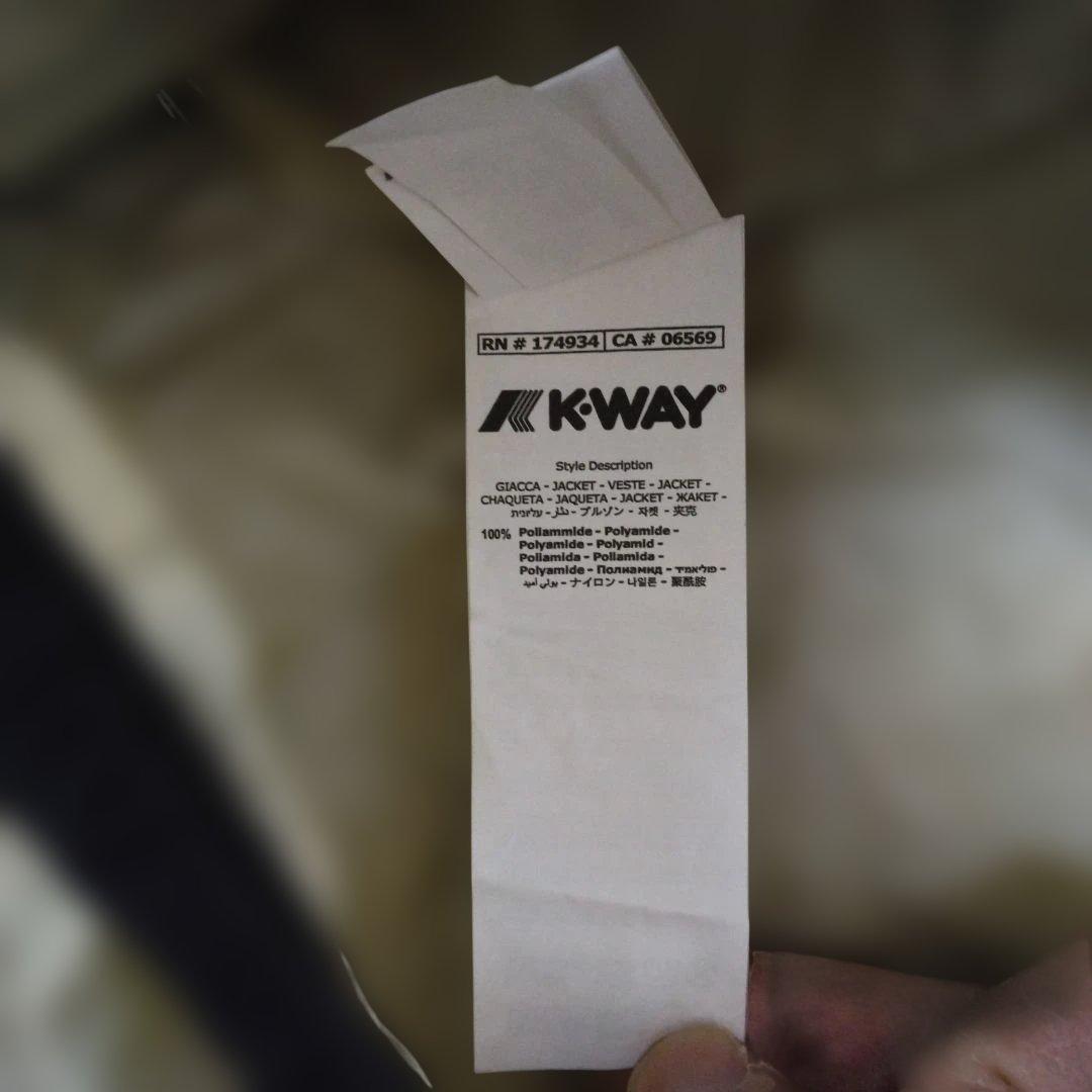 K-WAY PLAY COMME des GARCONS ナイロンジャケット L