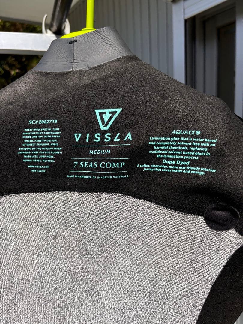 vissla comp 3/2 ジャージ　フルスーツ