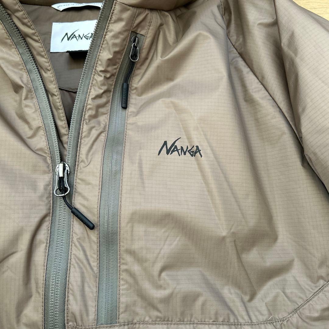 NANGA オーロラテックダウンジャケット　スタンドカラー　コヨーテ