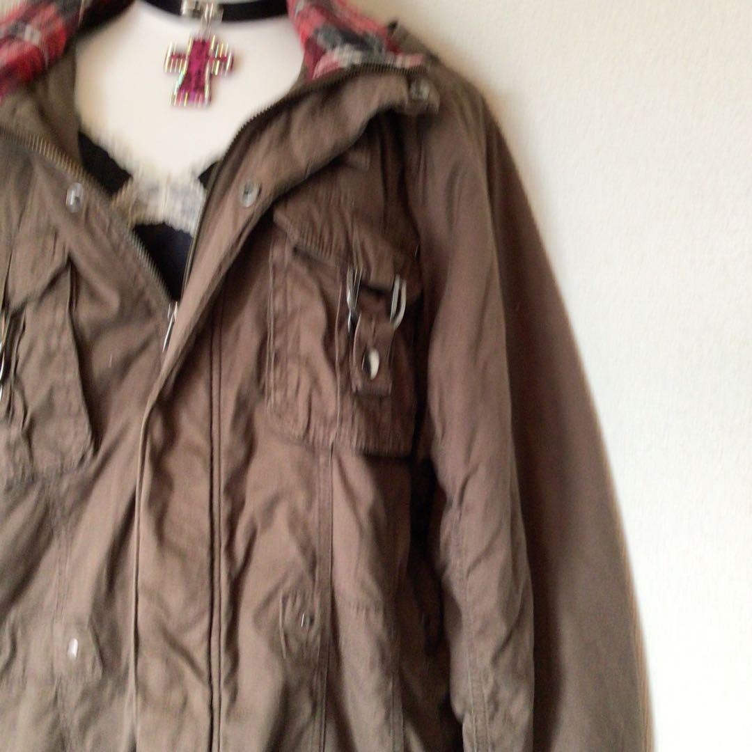 y2k 00s archiveロングジャケット 平成ギャル グランジ　3L