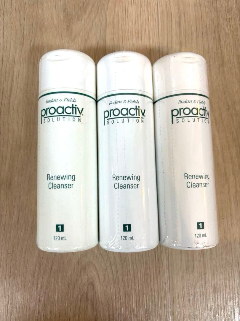 プロアクティブ　リニューイング　クレンザー120ml×3本まとめ売り