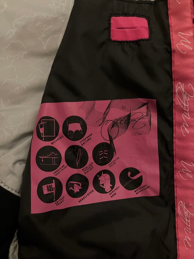 【美品】MILLET スキーウェア 上下セット Sサイズ