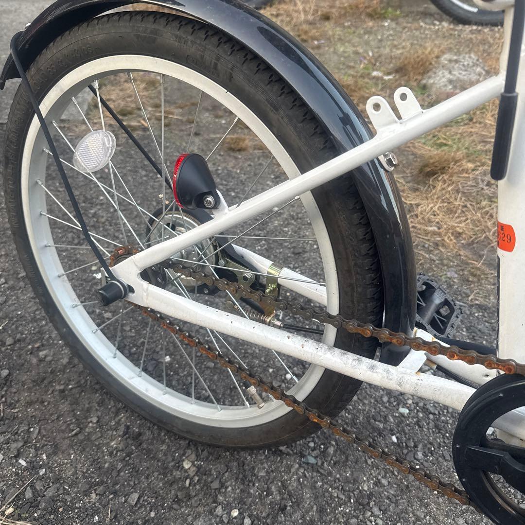Gareth 折りたたみ自転車 ホワイト