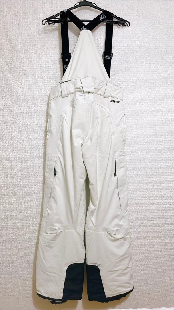 MILLET ミレー　ハードシェルパンツ　白　GORE-TEX 雪山登山　スノボ
