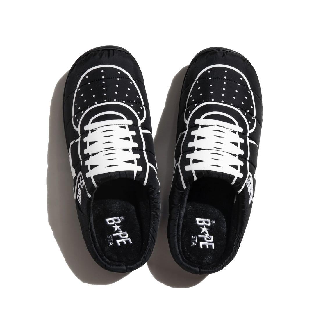 A BATHING APE SUBU Puffer sandal 新品 M