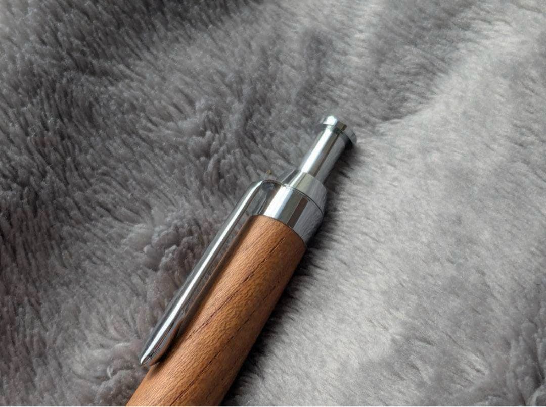 富士瘤craft シャーペン　黒柿、欅　野原工芸　ボナンペン　工房楔　こぶた工房