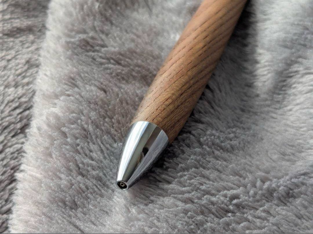 富士瘤craft シャーペン　黒柿、欅　野原工芸　ボナンペン　工房楔　こぶた工房