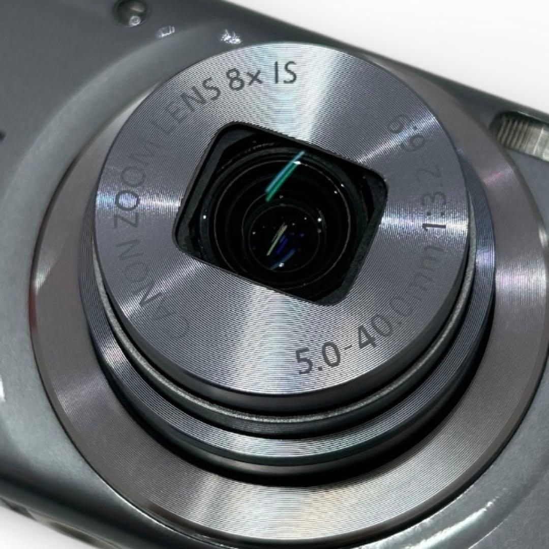美品 Canon キヤノン IXY160 PC2196 シルバー デジタルカメラ