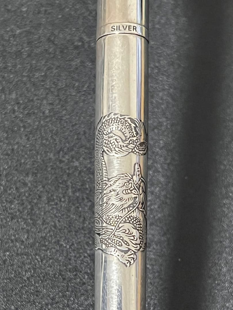 パイロット 水性ペン ローリート スターリングシルバー 龍