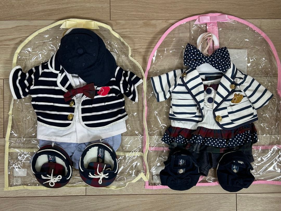 ディズニーシー　ダッフィー、シェリーメイ　キャナリークロージング　コスチューム