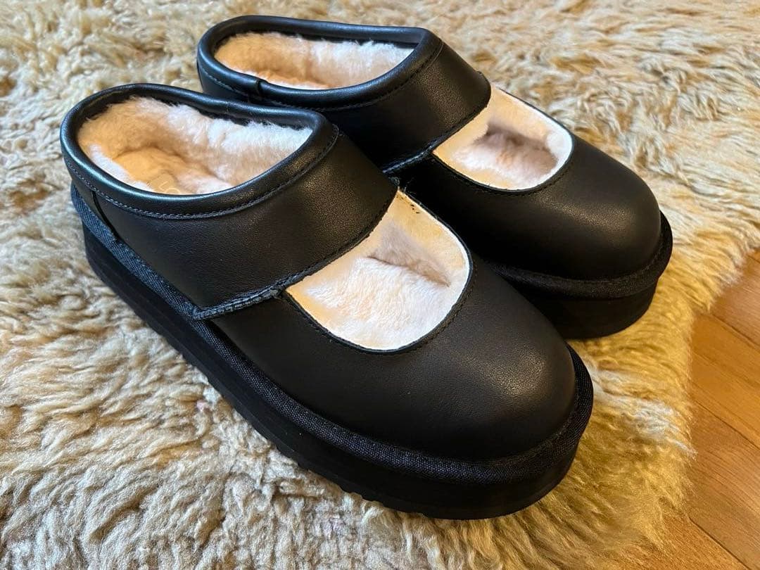 UGG アグ Bea Mary Jane ビア メリー ジェーン レザー25.0