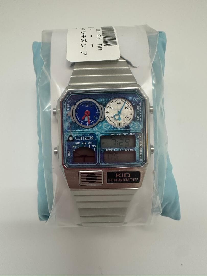 新品 シチズン 名探偵コナン アナデジテンプ 怪盗キッド 腕時計 限定2000本