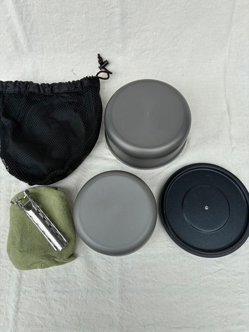 ② 未使用　ミニ　MSR DURALITE クッカーセット