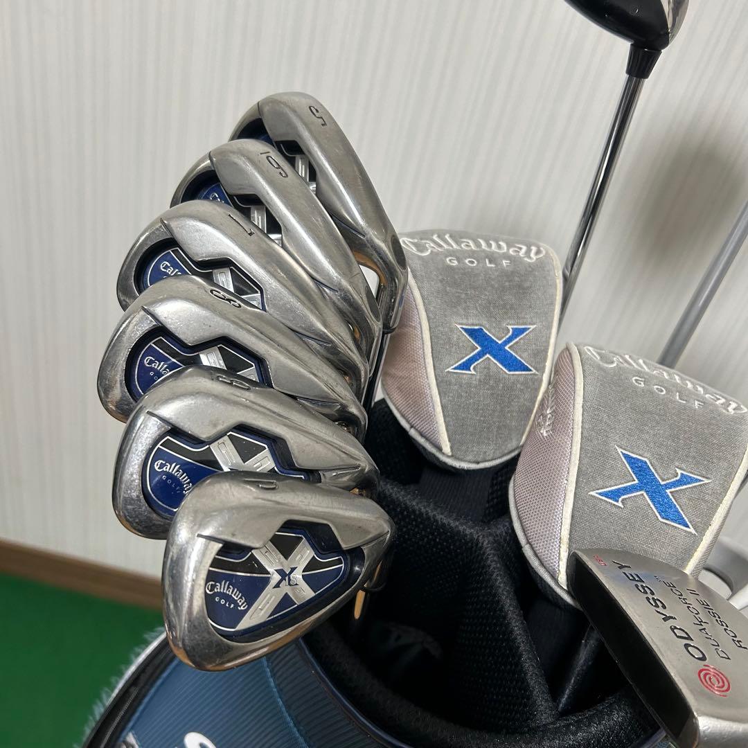 キャロウェイ ウォーバード X18 スリクソン メンズ ゴルフクラブ セット