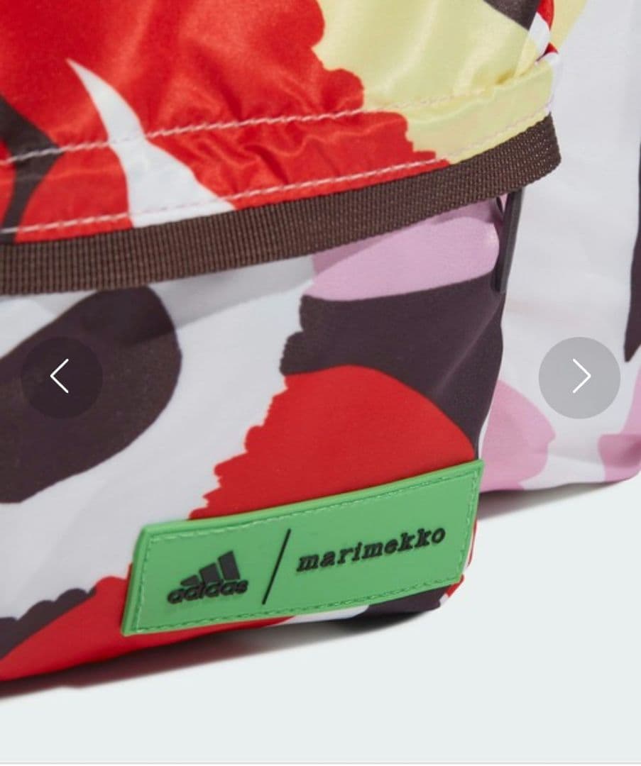 ご予約＊新品タグ付 adidas × マリメッコ ダッフルバッグ ボストンバッグ