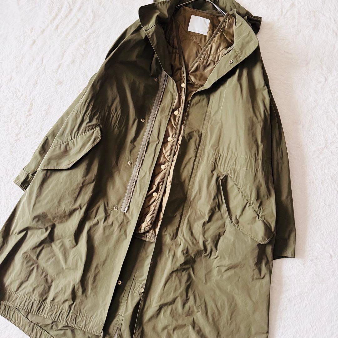 【希少】 ガリャルダガランテ モッズコート キルティングジャケット フード付き