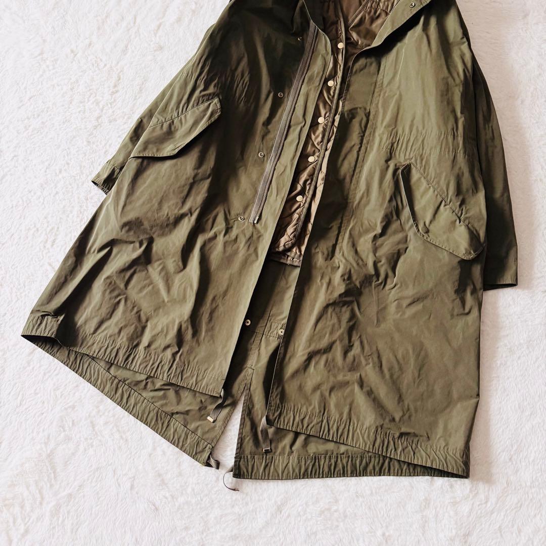 【希少】 ガリャルダガランテ モッズコート キルティングジャケット フード付き