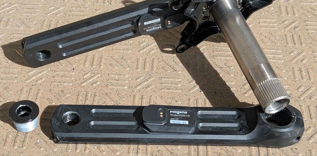 Magene p325 CS パワーメーター付きクランク 170mm