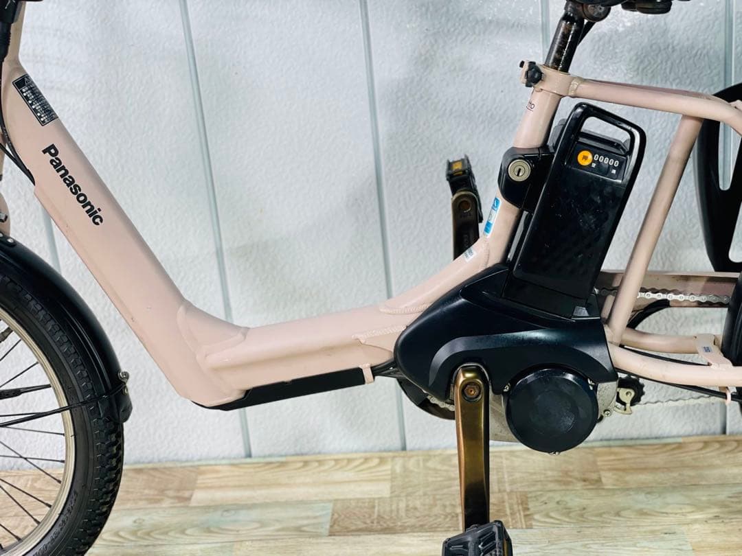 2353パナソニック12アンペア 20インチ子供乗せ電動アシスト自転車